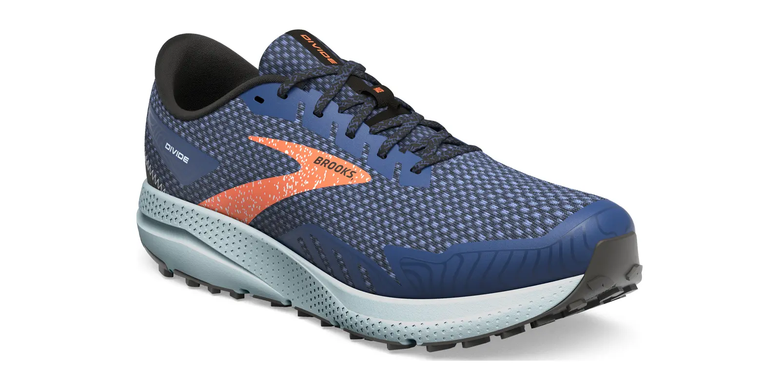 Brooks Divide 4 in Bluenavyfirecracker