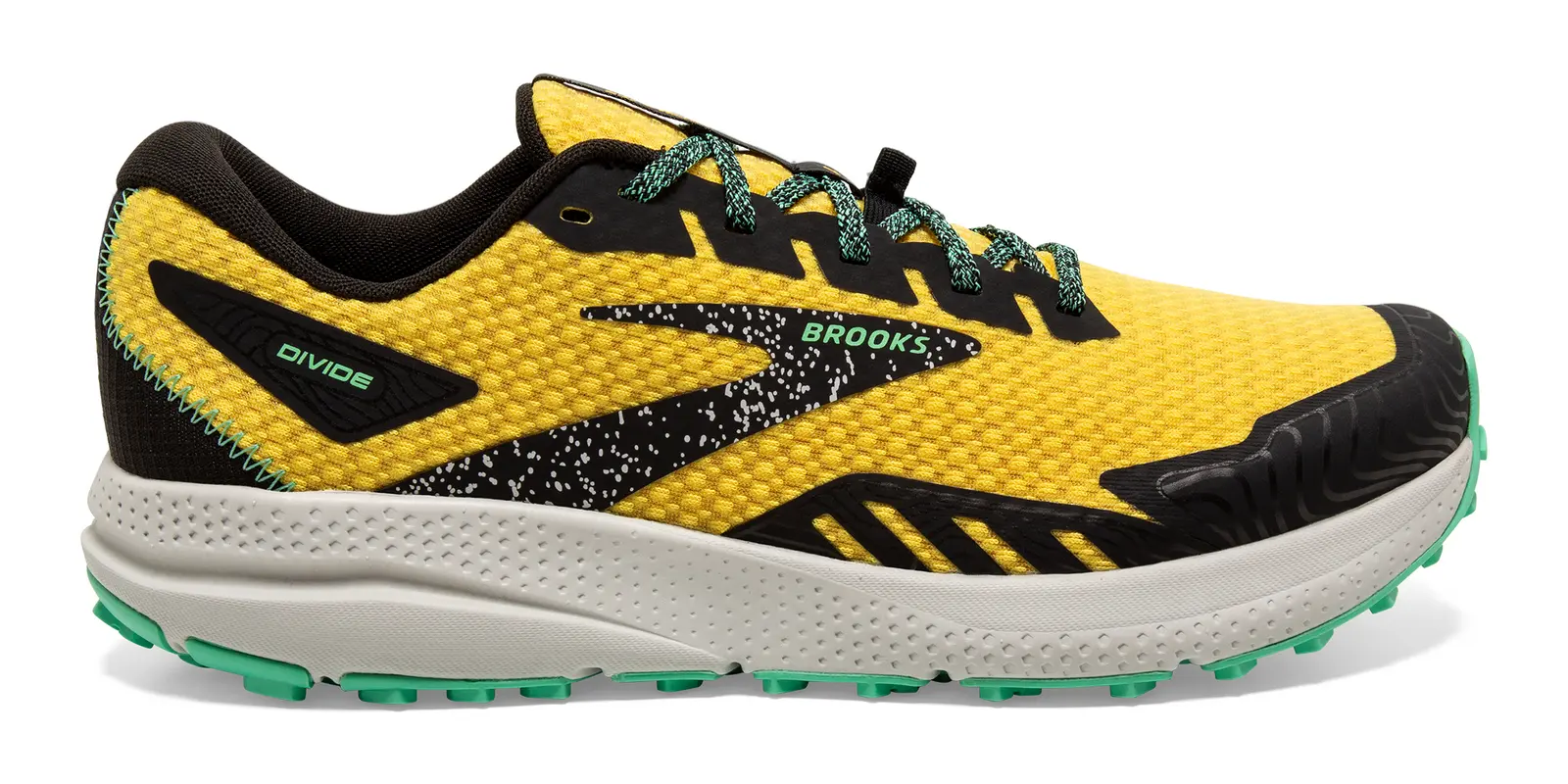 Brooks Divide 4 in Lemon