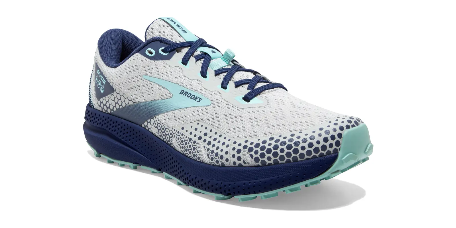 Brooks Divide 3 in Oyster / Cobalt / Blue
