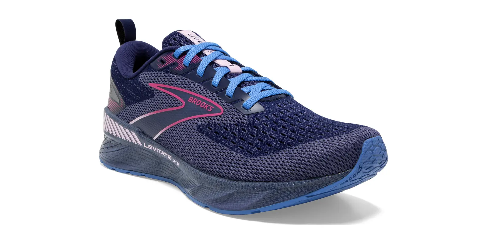 Brooks Levitate GTS 6 in Peacoatpink