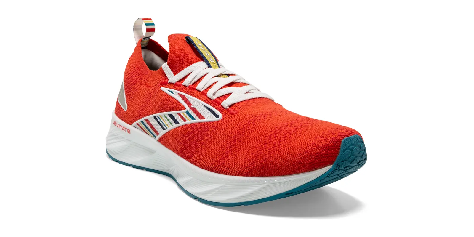 Brooks Levitate StealthFit 6 in Red / White / Blue