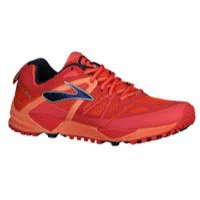 Brooks Cascadia 10 in Flamingocreamsicleblueprint