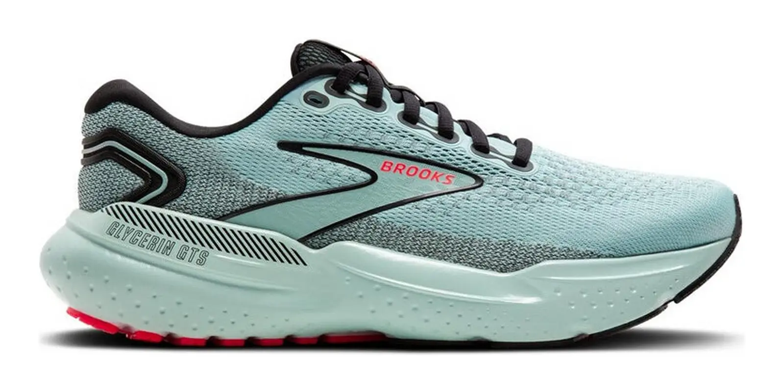 Brooks Glycerin GTS 21 in Cloud / Black / Pink