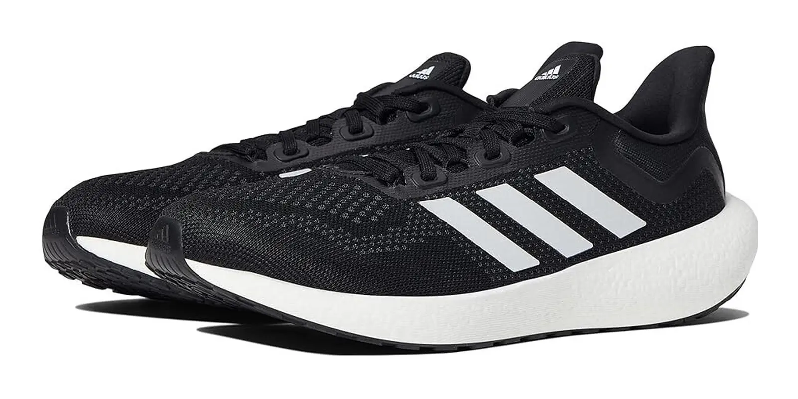 adidas Pureboost Jet in Black / White / Carbon