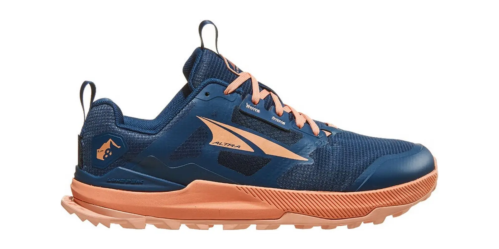 Altra Lone Peak 8 in Navy / Coral