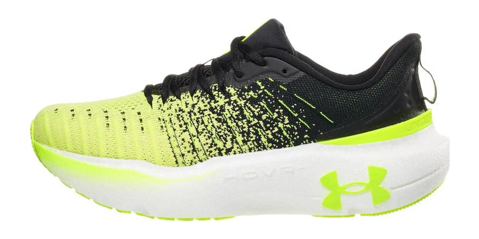 Under Armour Infinite Elite in Black / Yellow