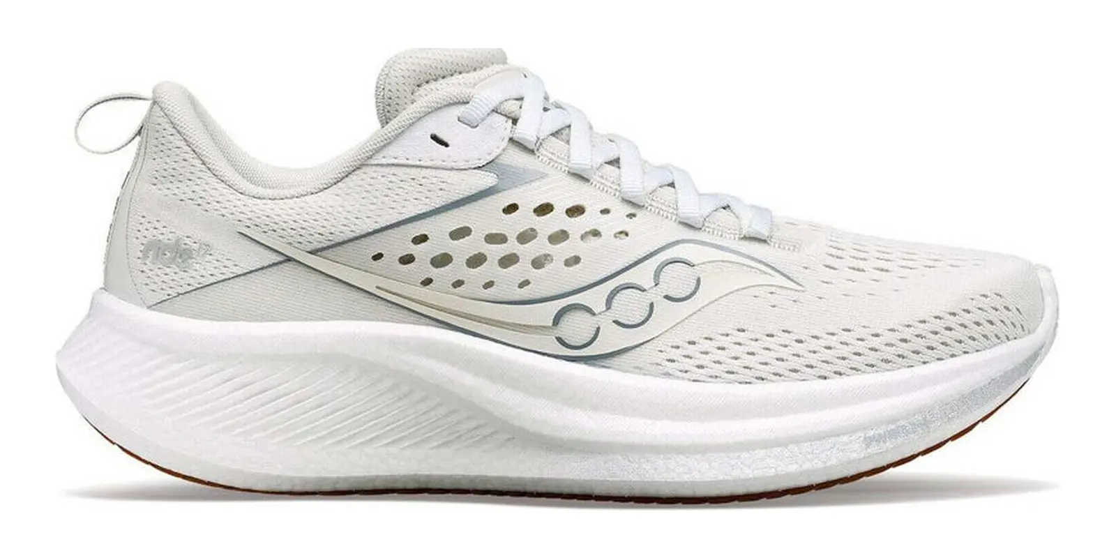 Saucony Ride 17 in Pearl / Gum