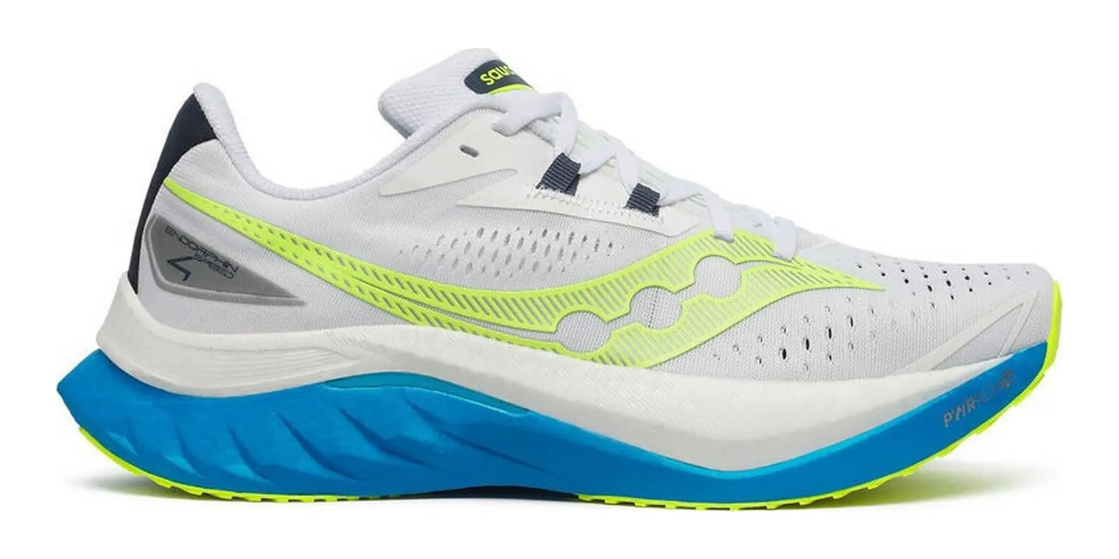 Saucony Endorphin Speed 4 in Whiteviziblue