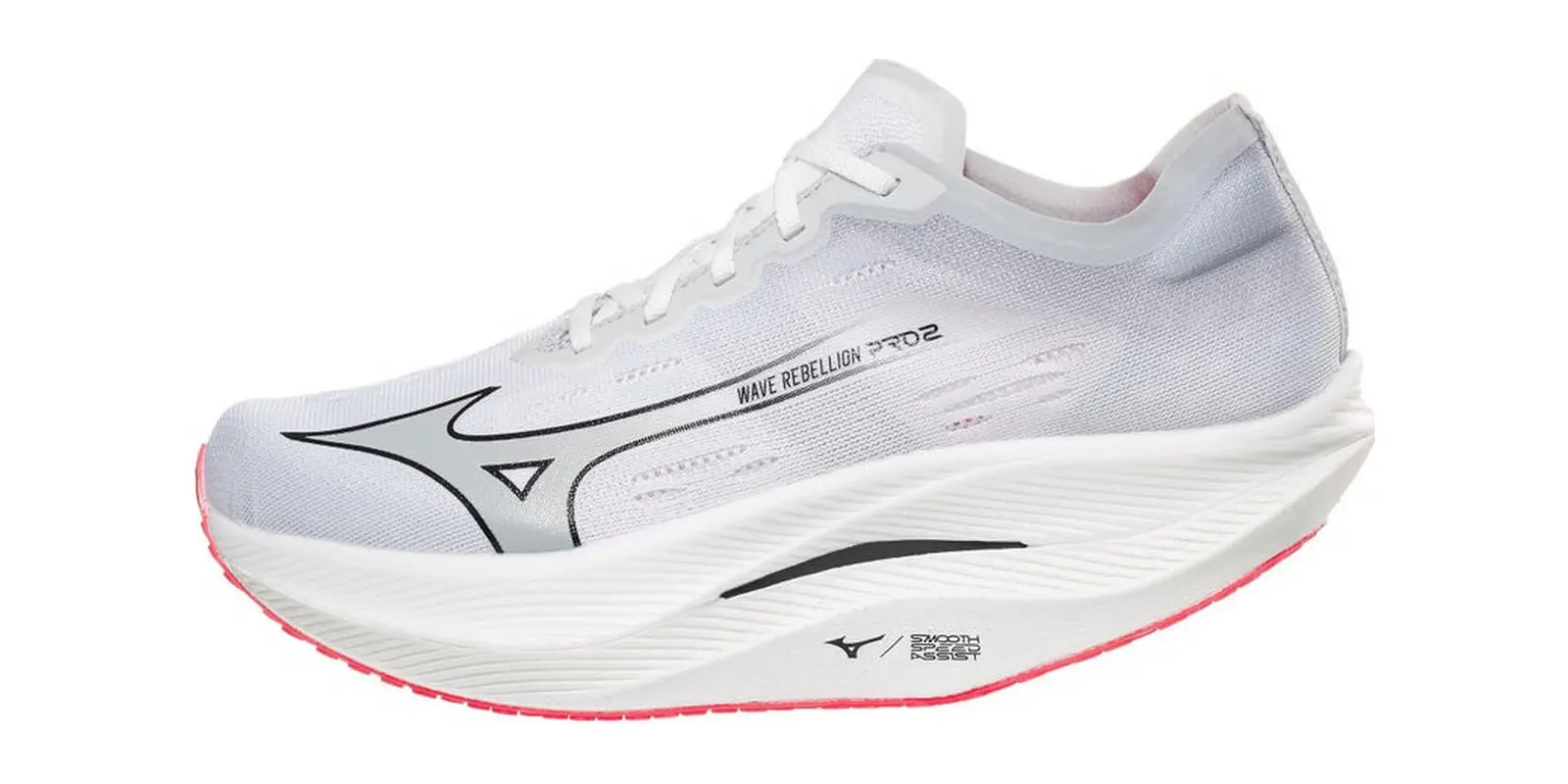 Mizuno Wave Rebellion Pro 2 in White / Mist