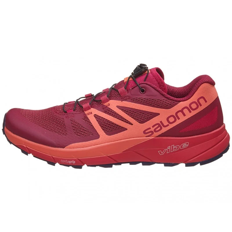 Salomon Sense Ride in Sangriacoralpink