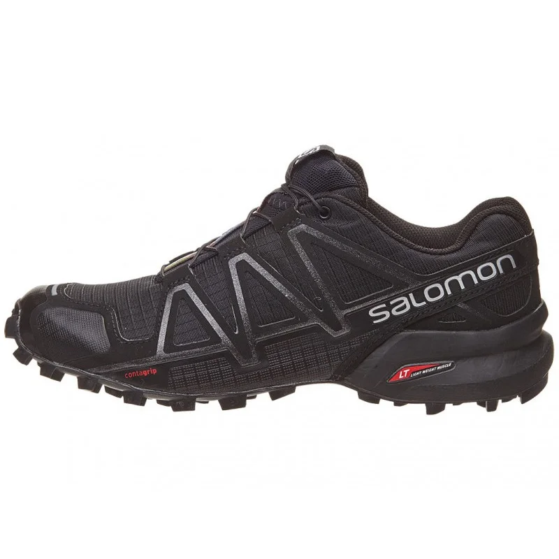 Salomon Speedcross 4 in Black / Metallic