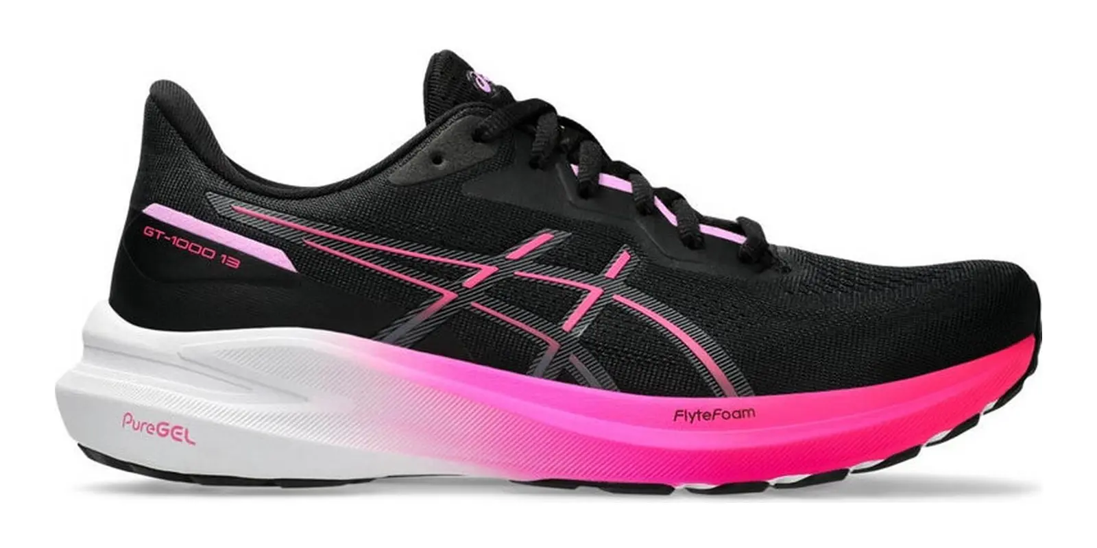ASICS GT-1000 13 in Black / Pink