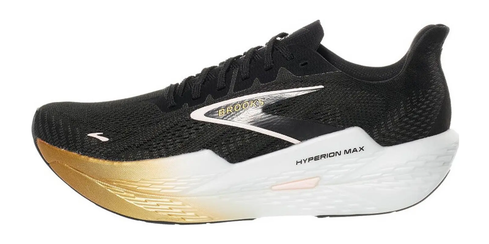 Brooks Hyperion Max 2 in Black / Gold / Pink
