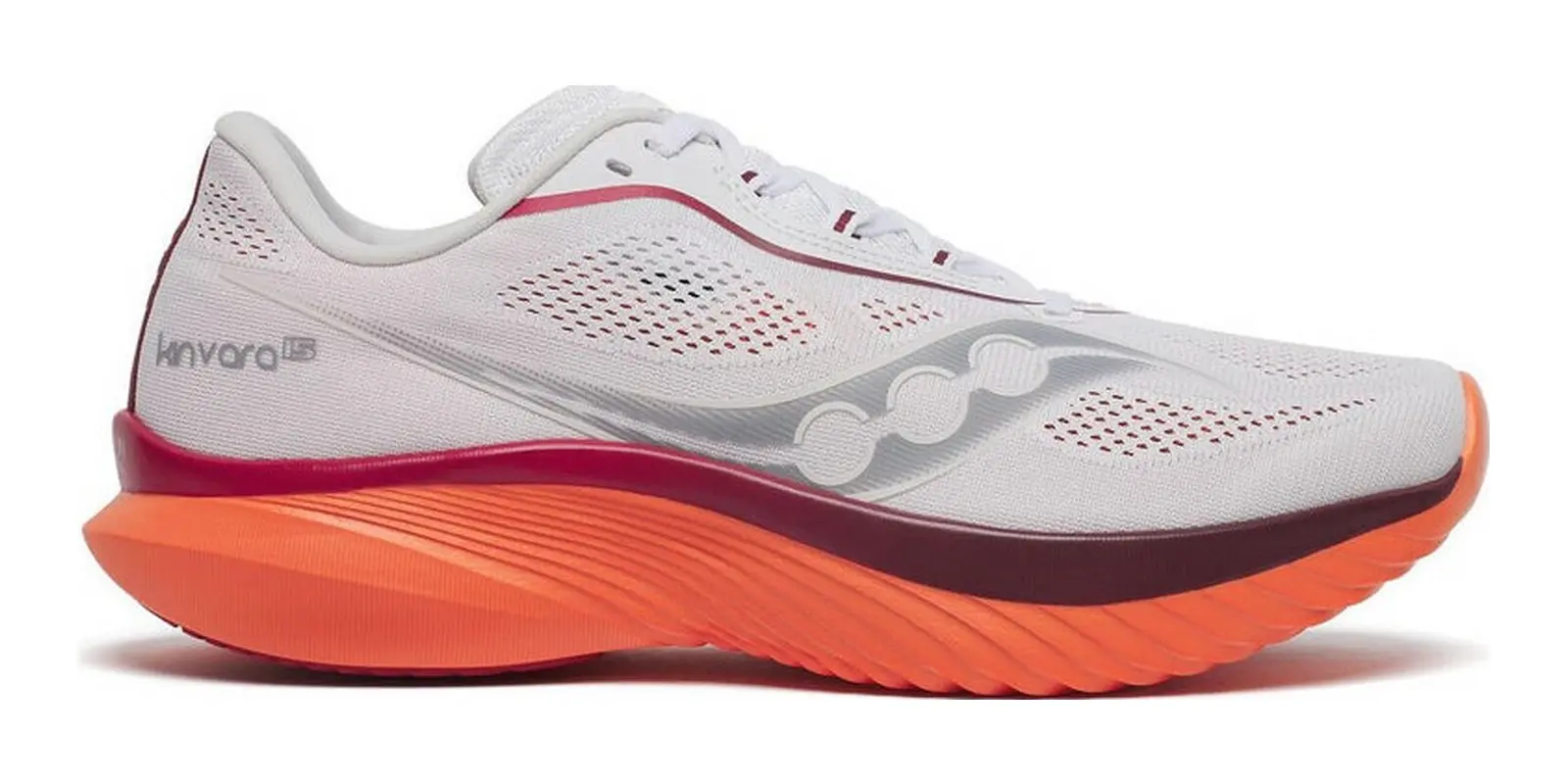 Saucony Kinvara 15 in Whitepepper