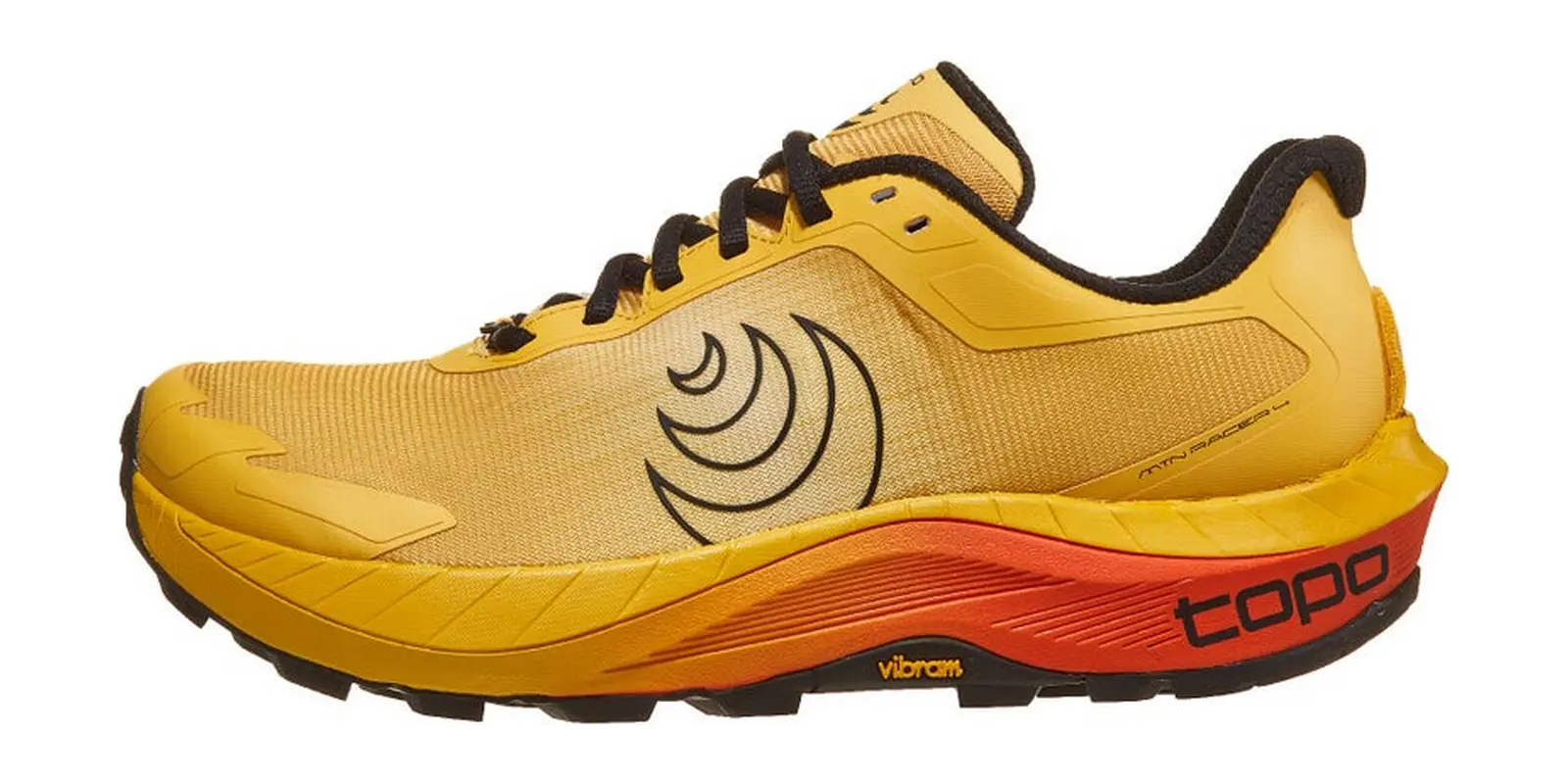 Topo Athletic MTN Racer 4 in Mango / Black