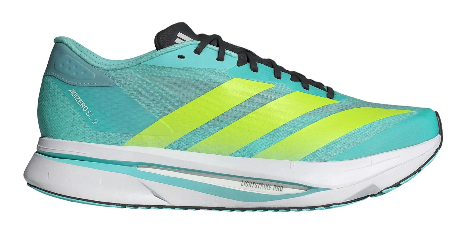 adidas adizero SL2 in Flash Aqua / Lucid Lemon / Mint Ton