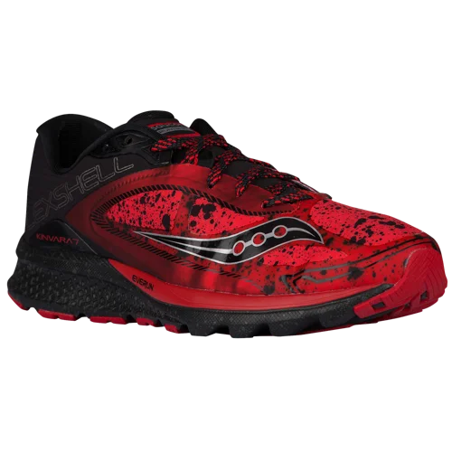 Saucony Kinvara 7 in Red / Black / Silver