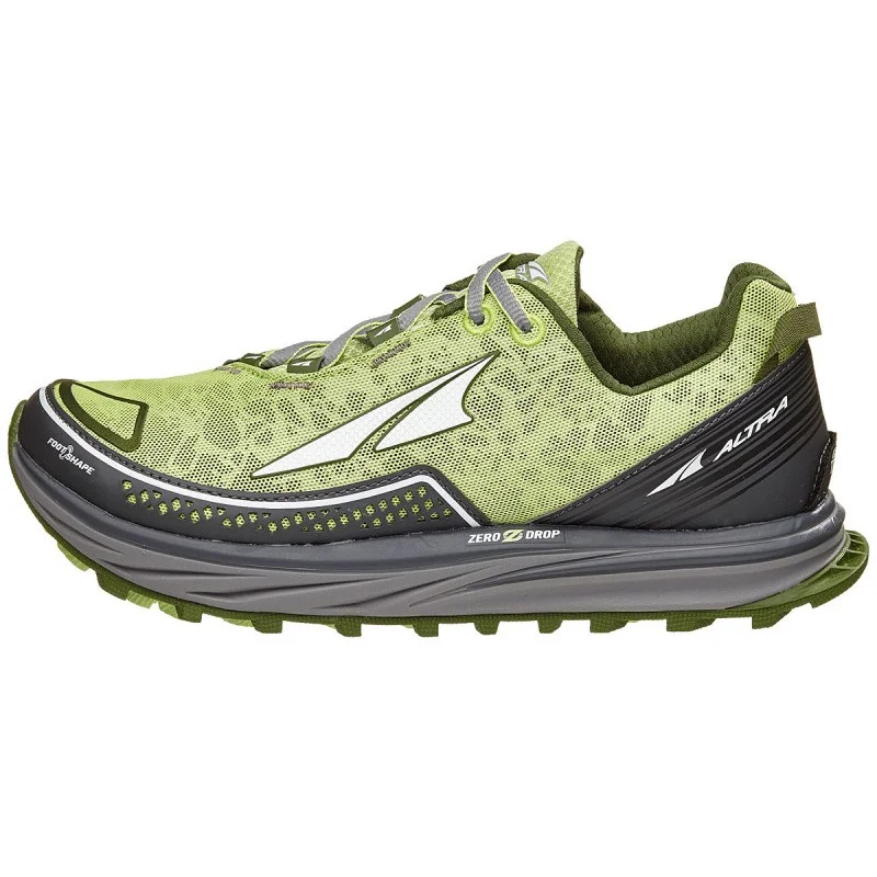 Altra Timp Trail in Lime