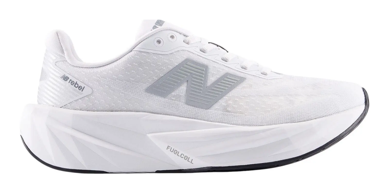 New Balance FuelCell Rebel v5 in Green / Silver