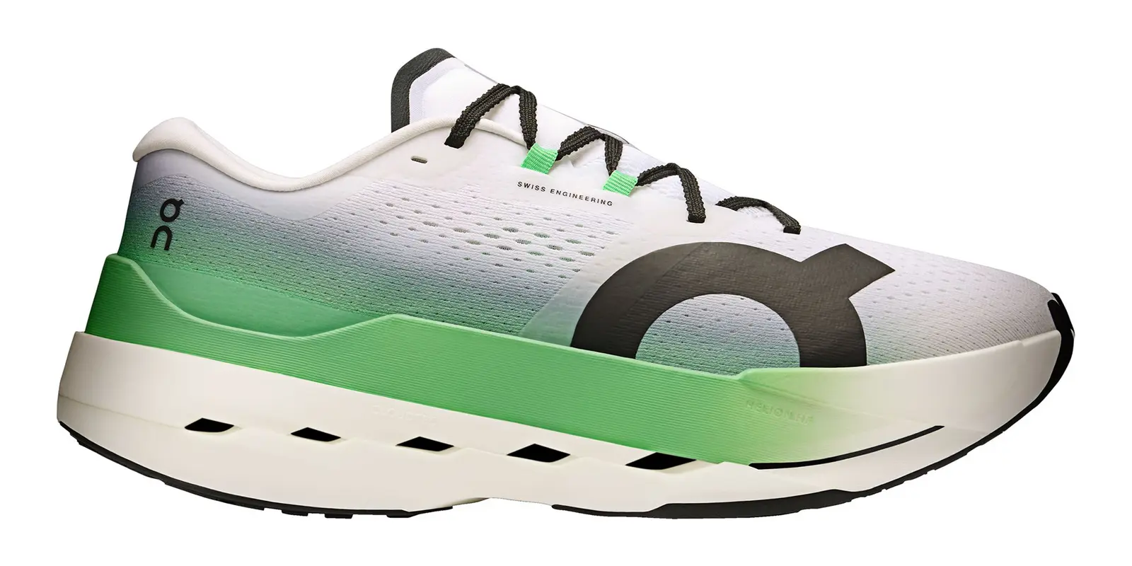 On Cloudboom Max in Honeydew / Lilac