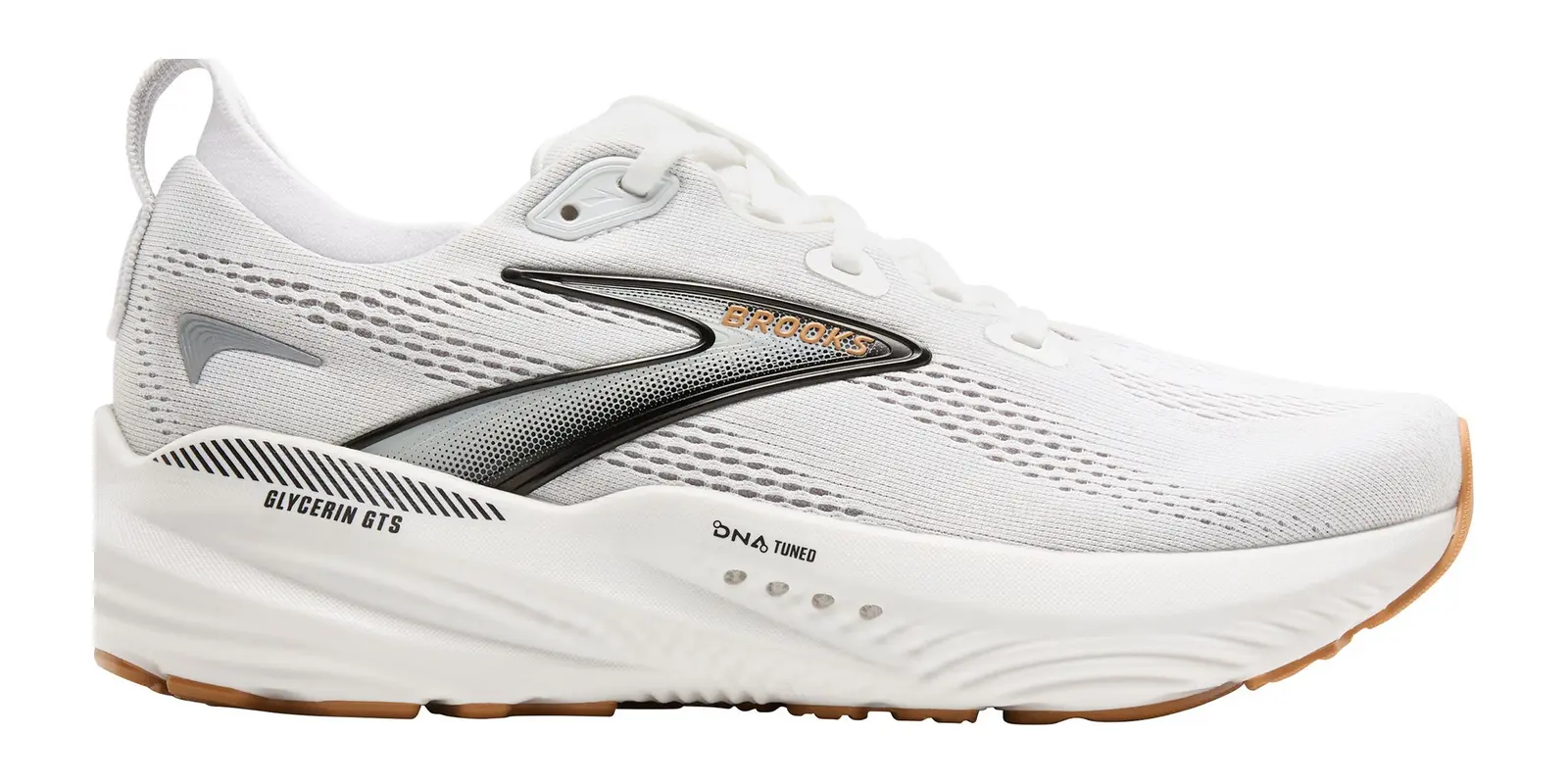Brooks Glycerin GTS 24 in White / Grey / Black