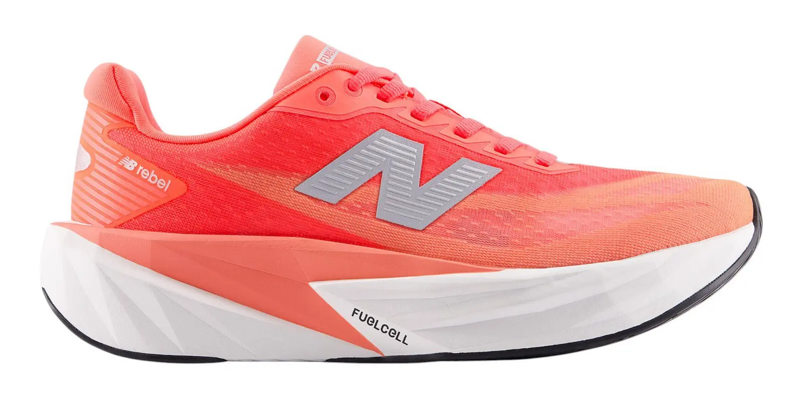 New Balance FuelCell Rebel v5 in Green / Silver