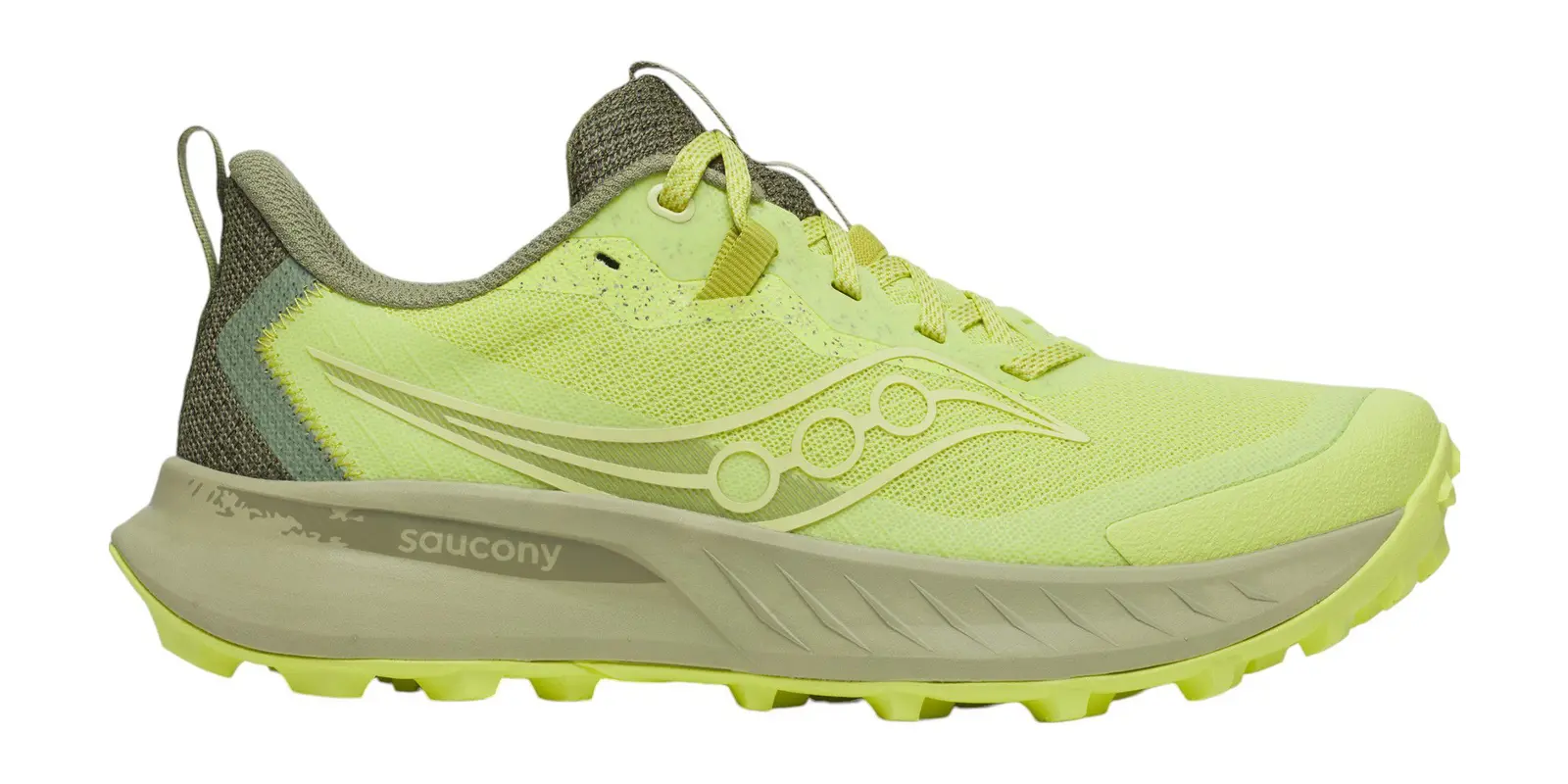 Saucony Peregrine 14 in Grey / White