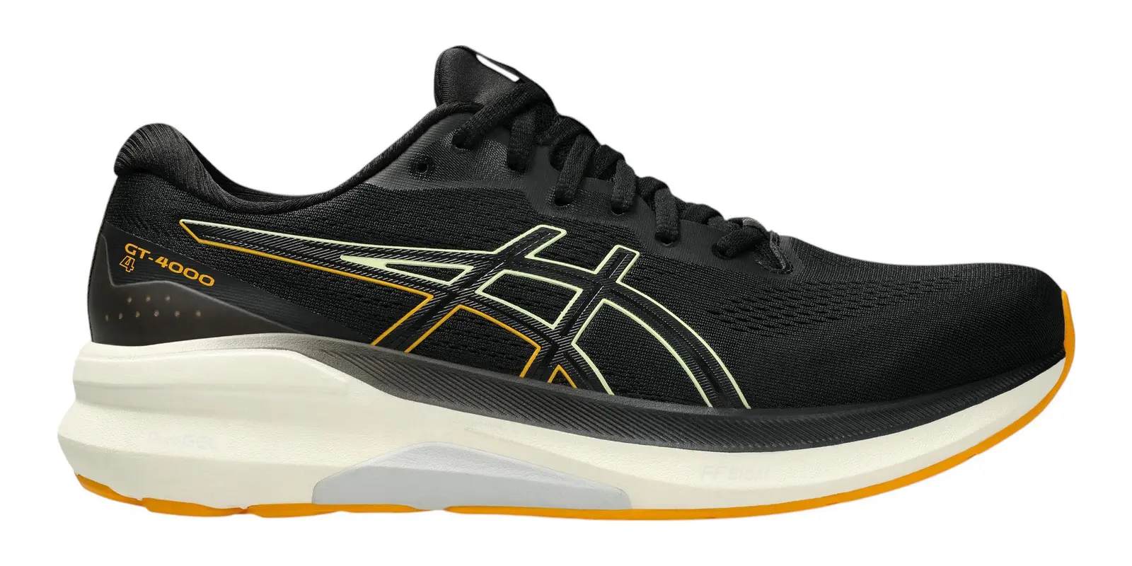 ASICS GT-4000 in Black / Amber
