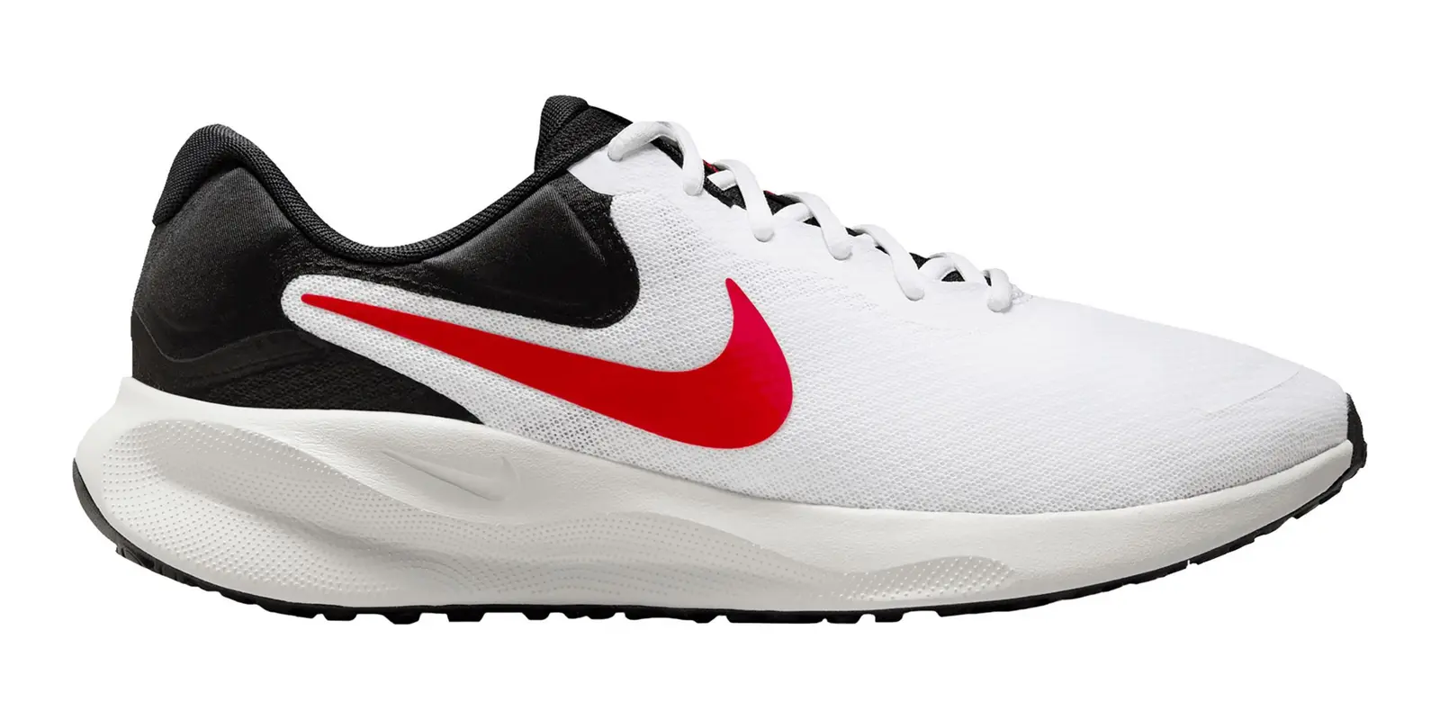 Nike Revolution 8 in Bright White / Beetroot