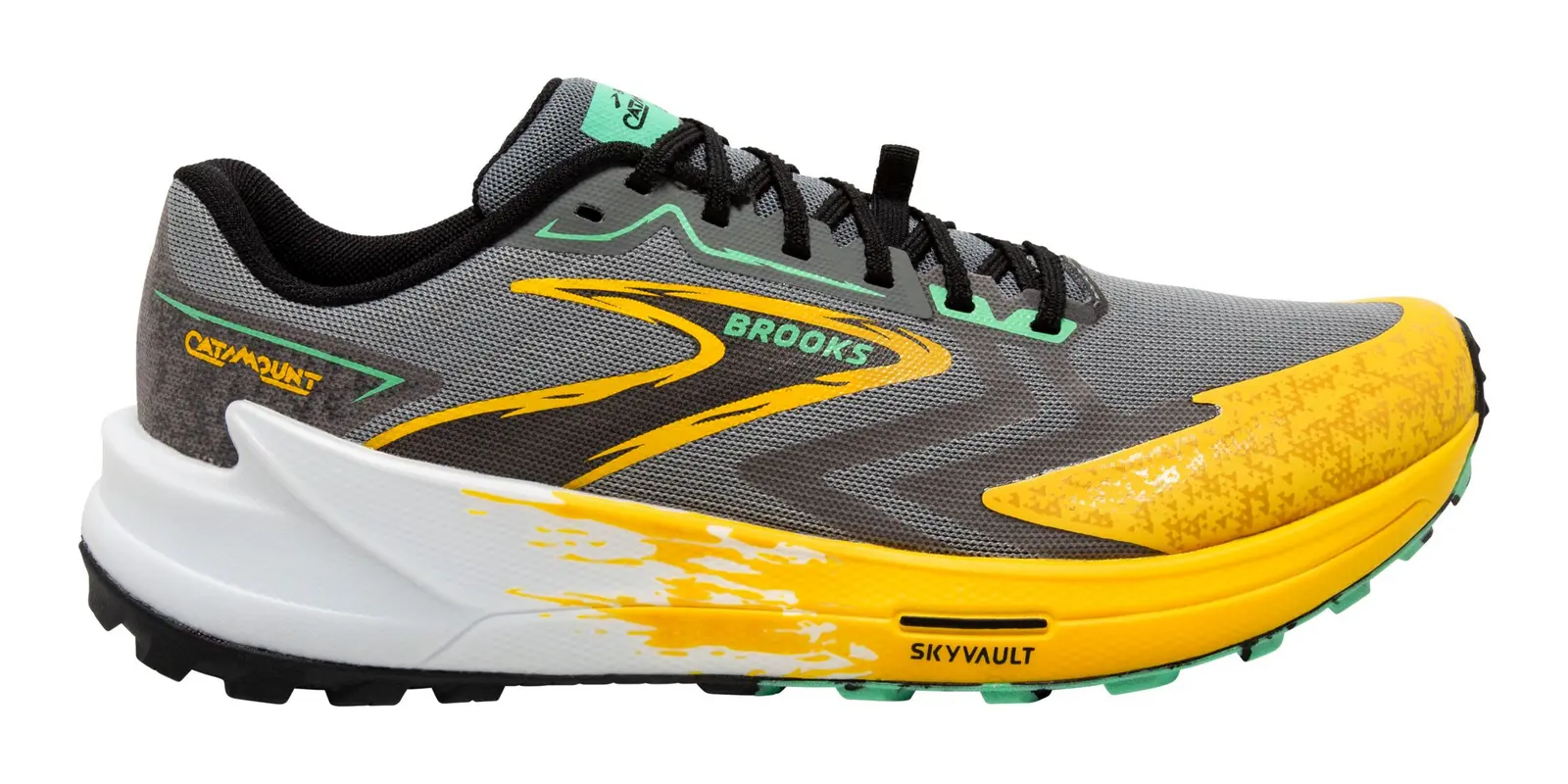 Brooks Catamount in Blue / Yellow
