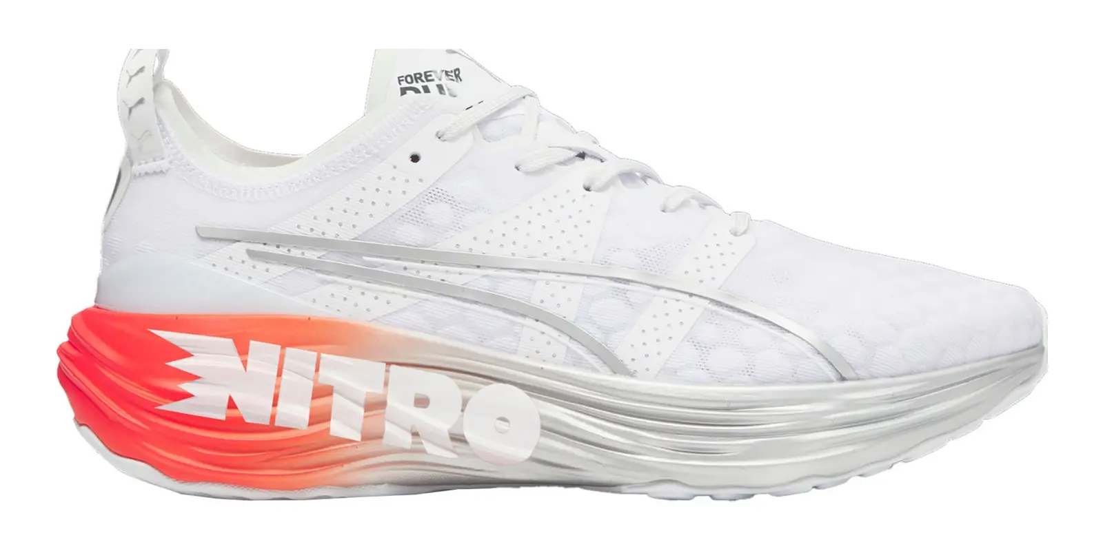 PUMA ForeverRun Nitro in White / Ocean