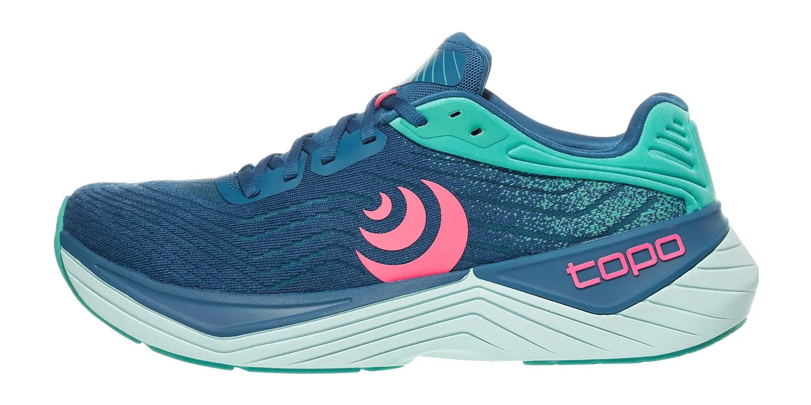 Topo Athletic Ultrafly 5 in Blue / Aqua