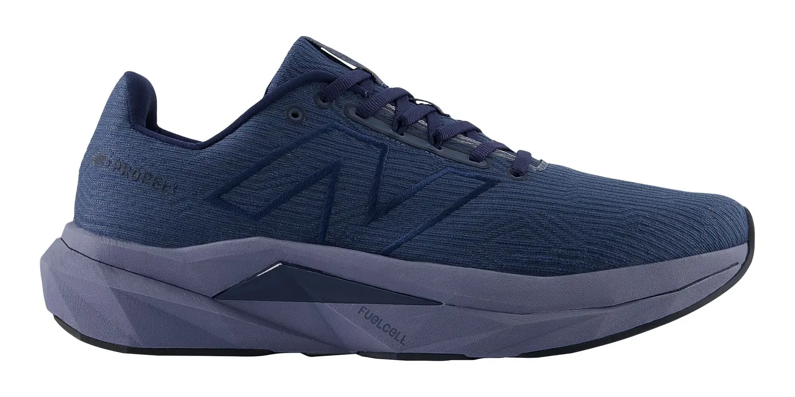 New Balance FuelCell Propel v5 in Black / Mango