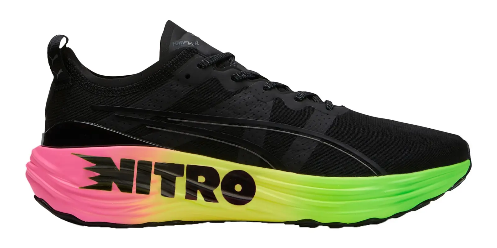 PUMA ForeverRun Nitro in White / Ocean