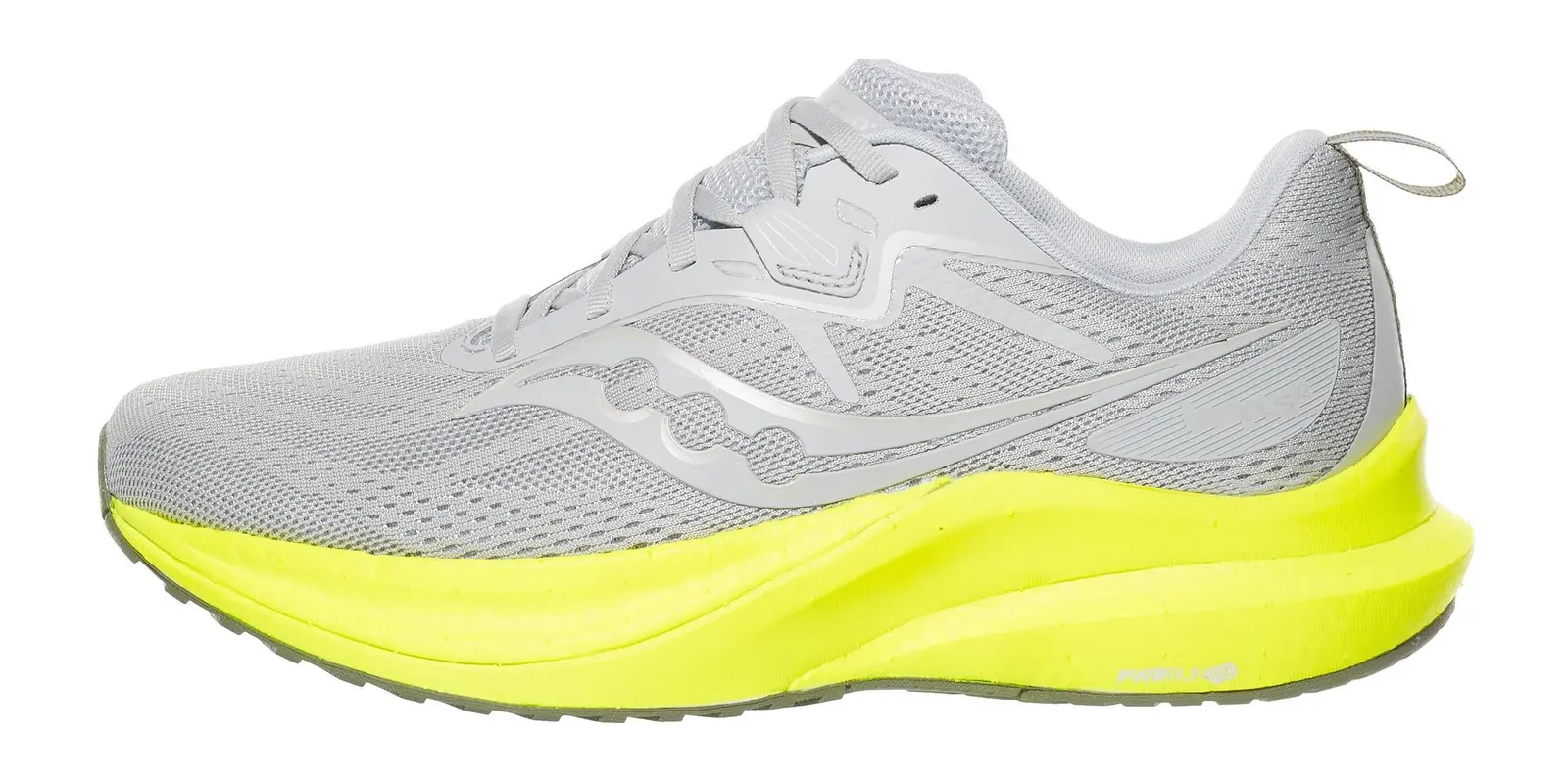 Saucony Tempus in White / Cayenne