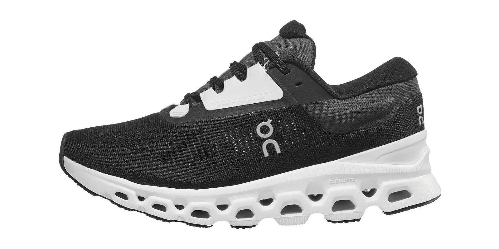 On Cloudstratus in Black / Frost