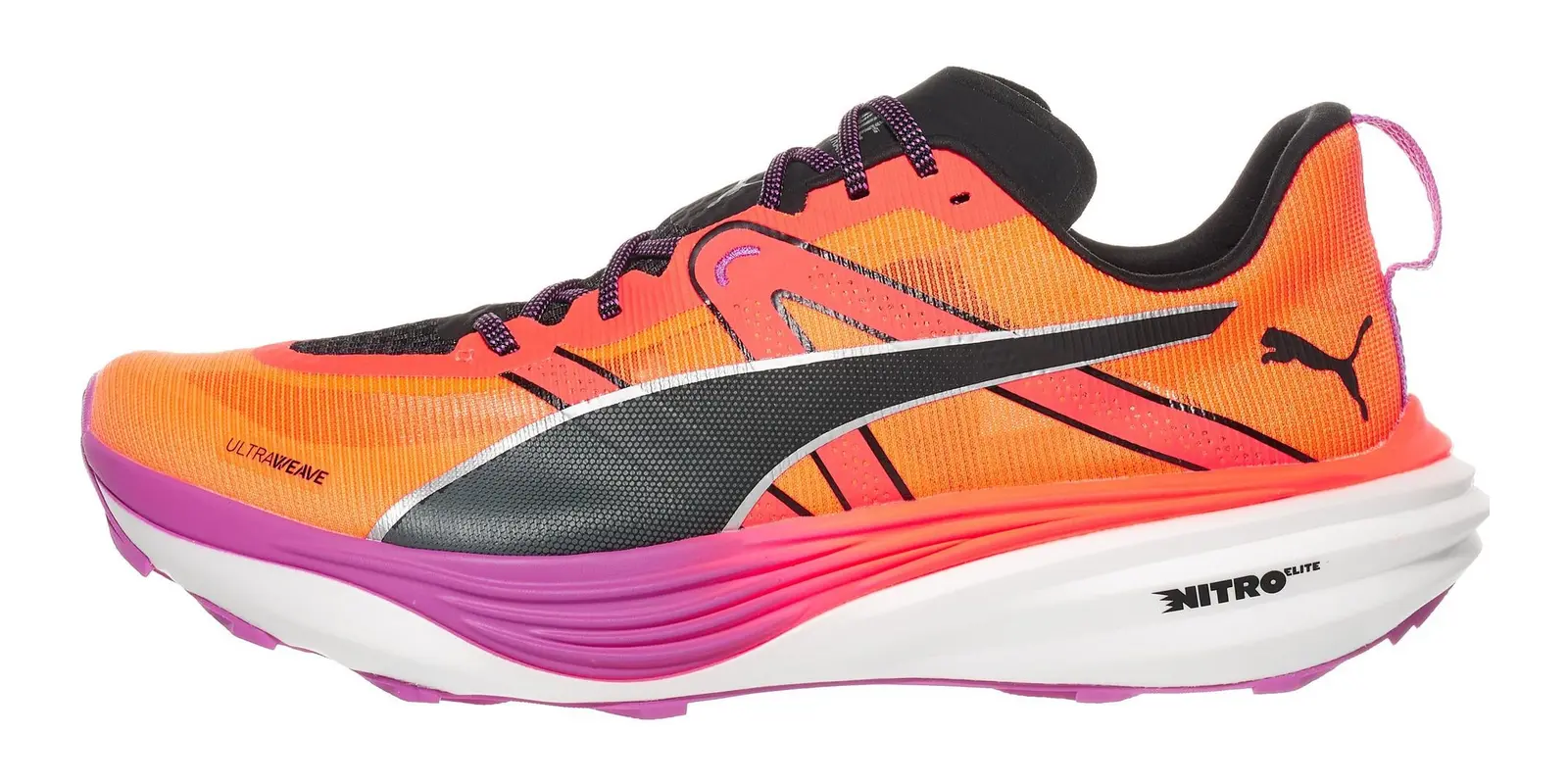 PUMA Deviate NITRO Elite Trail in White / Red
