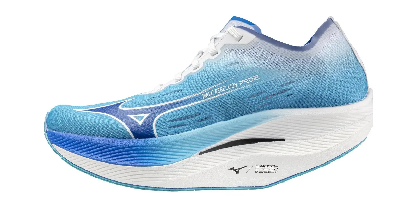 Mizuno Wave Rebellion Pro in River Blue / Blue