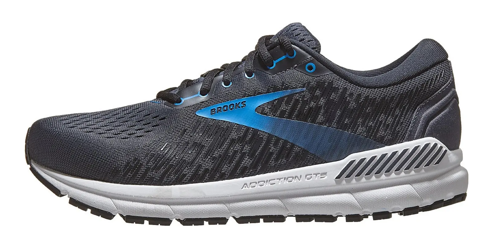 Brooks Addiction GTS 16 in Grey / Navy / Aqua
