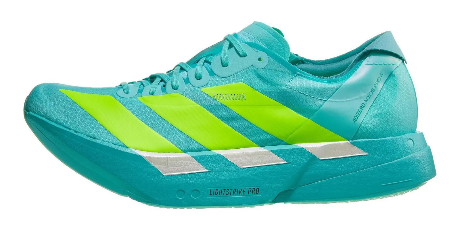 adidas adizero Adios Pro 4 in White / Purple
