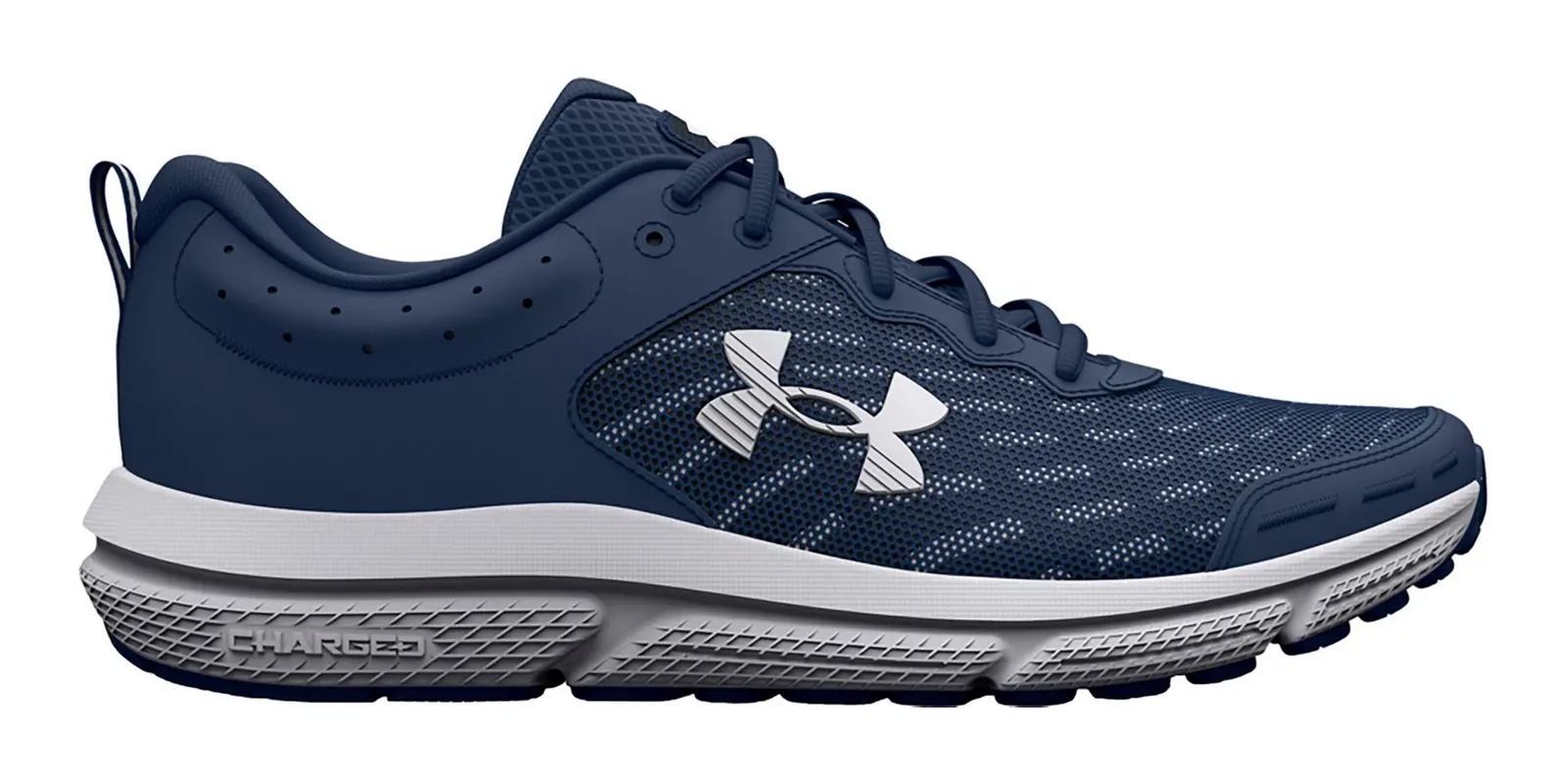 Under Armour Charged Assert 10 in Academy / White