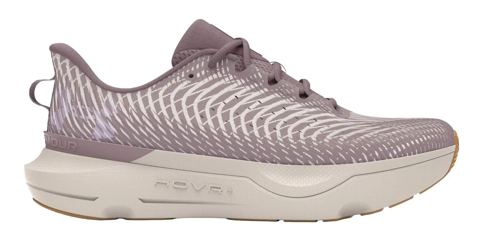 Under Armour Infinite Pro in Grey / Purple