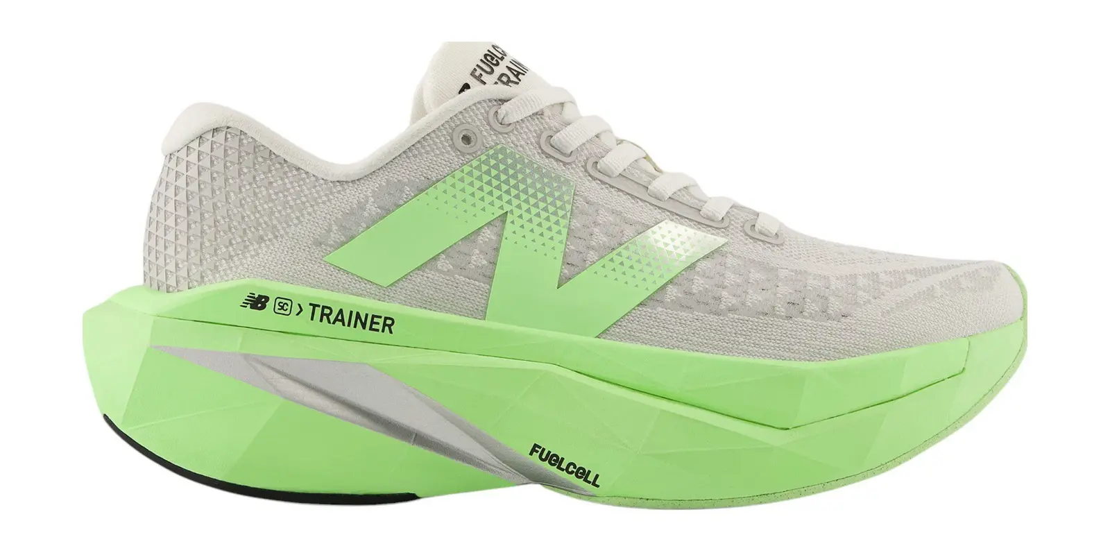 New Balance FuelCell SuperComp Trainer v3 in Mint / Grey