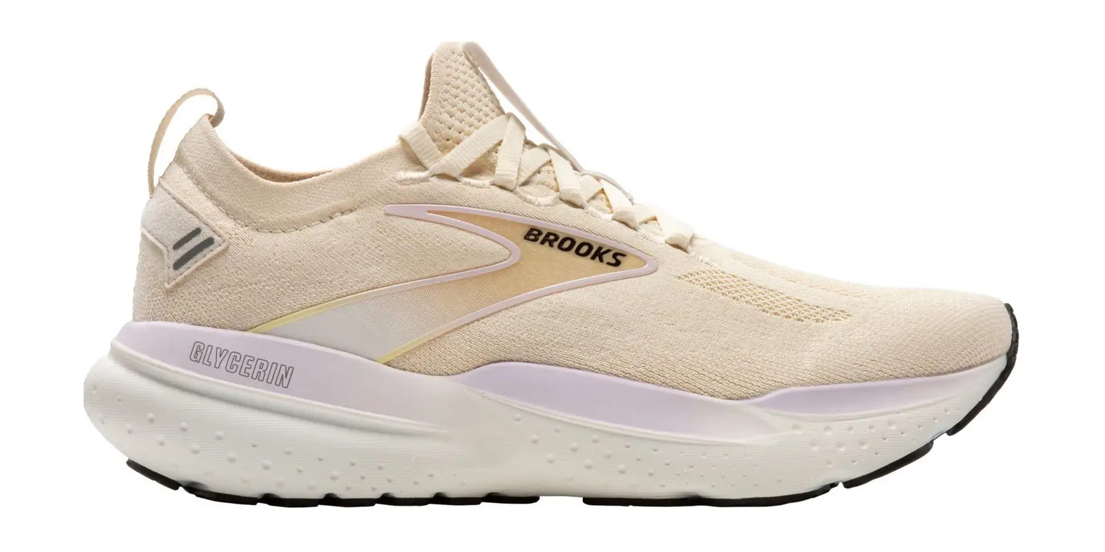 Brooks Glycerin StealthFit 21 in White / Lavender