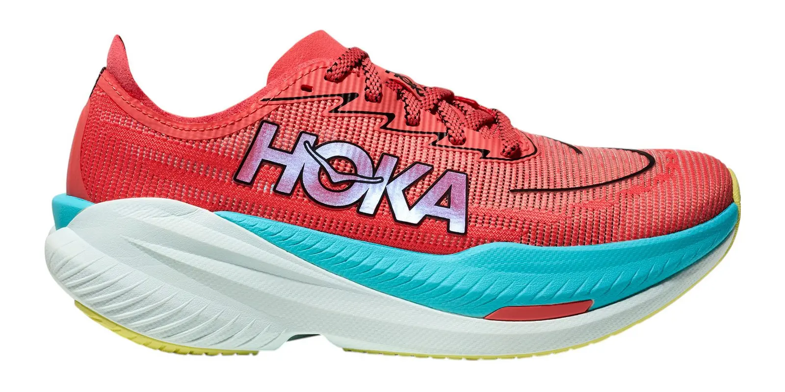 HOKA Mach X 2 in Pink / Orange