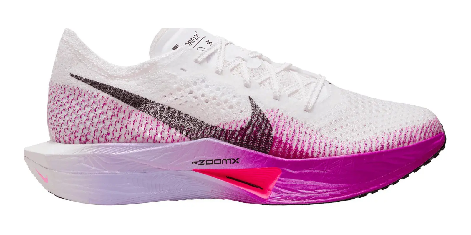 Nike Vaporfly 3 in White / Purple