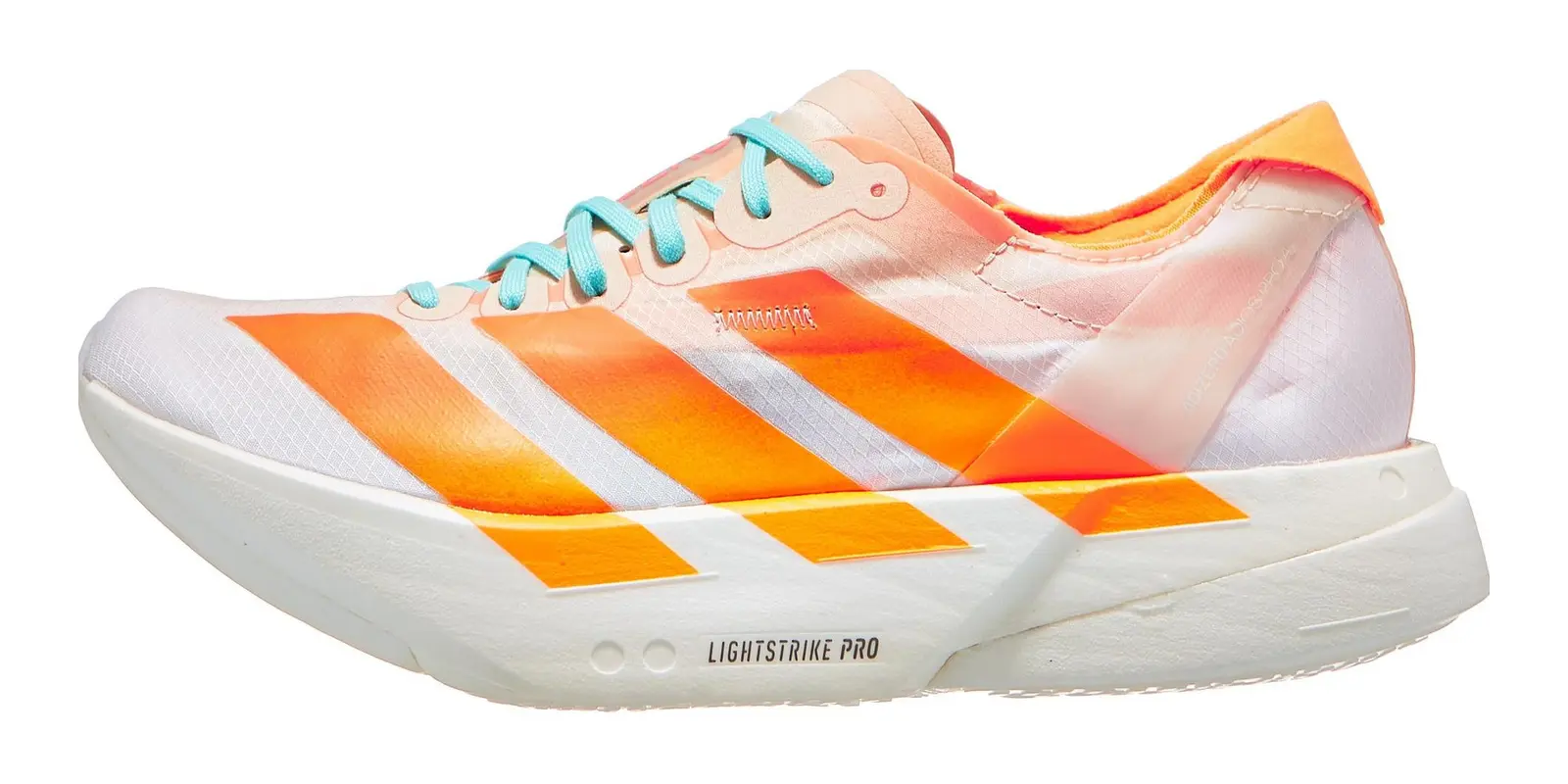adidas adizero Adios Pro 4 in Sand / Orange / Aq